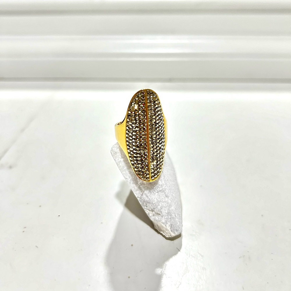 Gold and silver ring